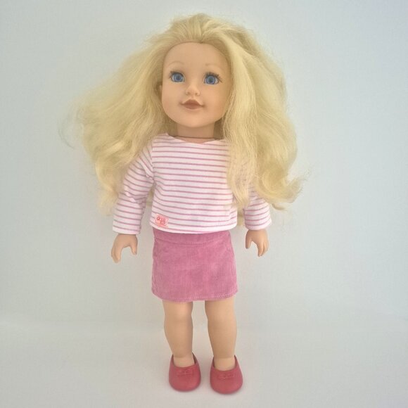 18" Lotus Doll, blonde - Picture 3 of 10